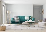 Dulux Silk Emulsion Paint For Walls And Ceilings Cornflower White 2.5 Litres view 4