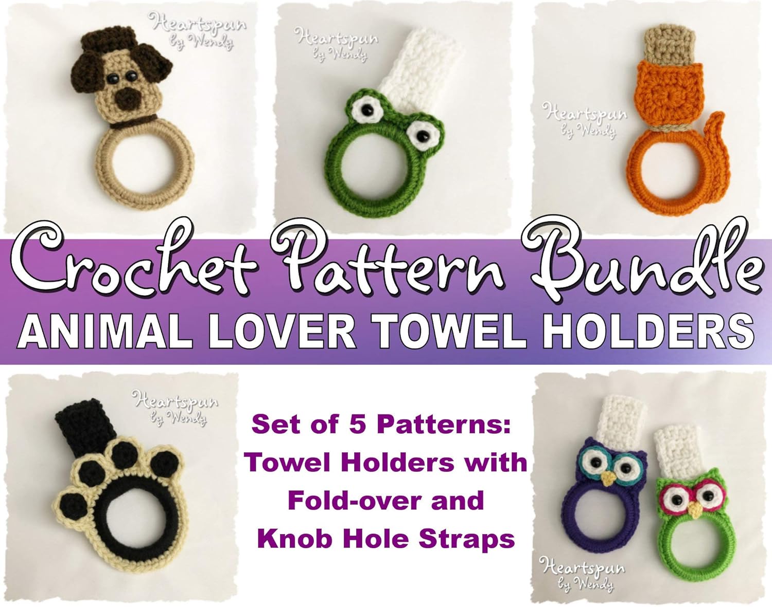 Amazoncom On This Crochet Pattern Bundle For Animal Lovers