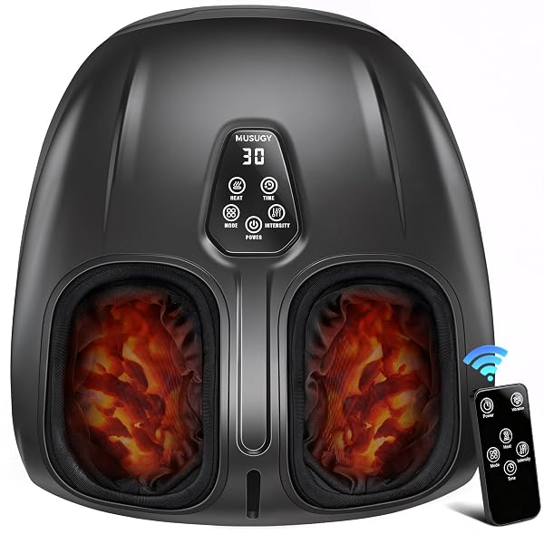 MUSUGY SHIATSU FOOT MASSAGER WITH HEAT : 2026...