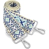 Silvery Purse Straps Replacement Crossbody - Guitar Strap for Purse Crossbody