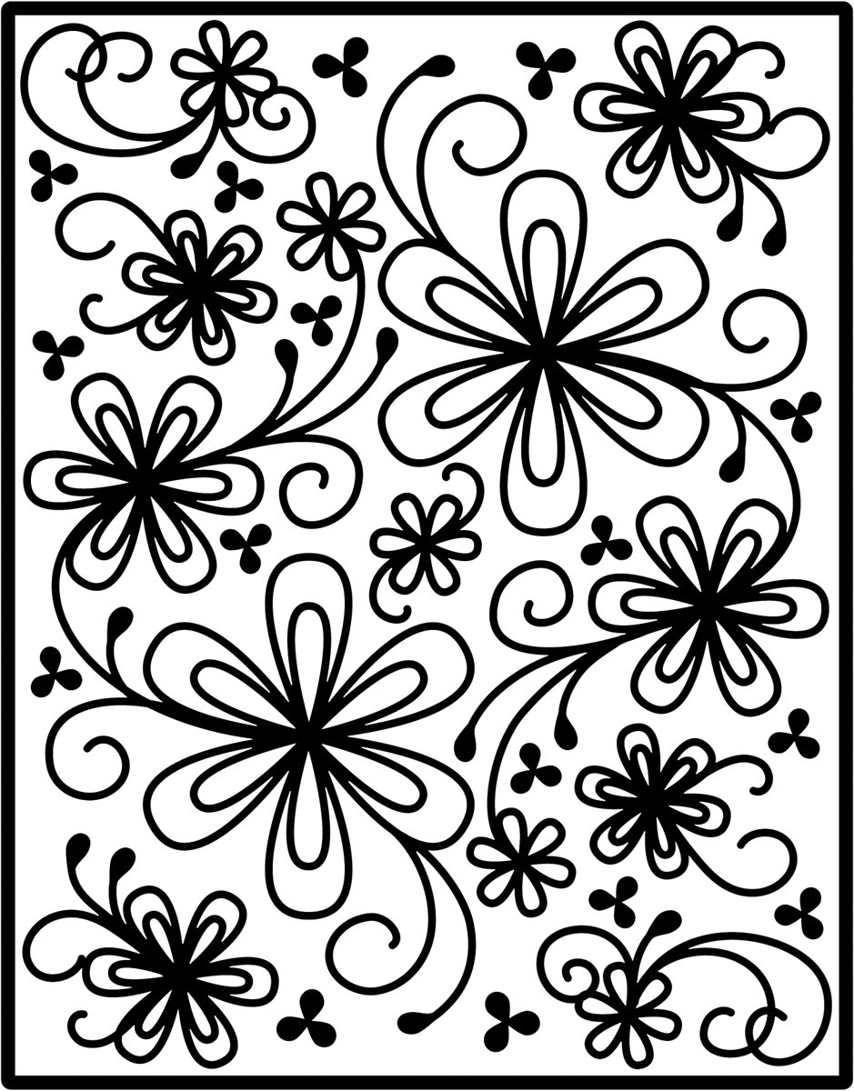 Impressabilities Spellbinder Paper Arts Flower Silhouette Dies
