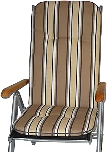 Respaldo Alto cojines cojín acolchado silla Cojín para sillas de jardín