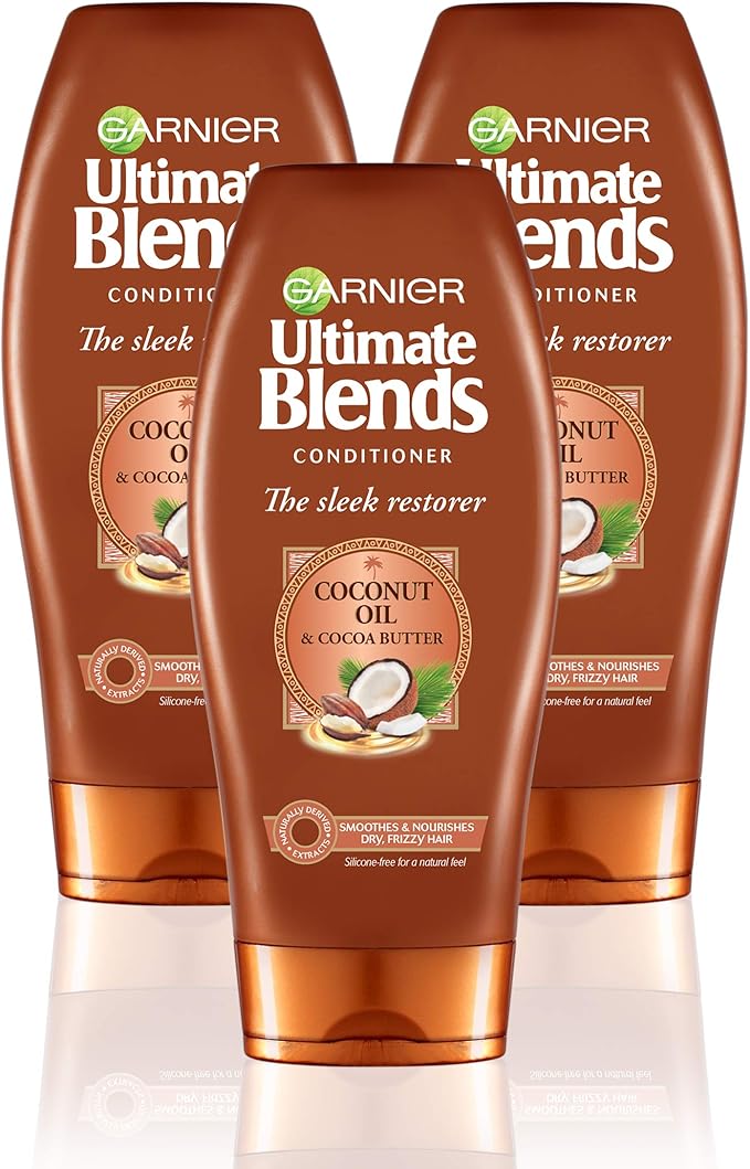 Garnier Ultimate Blends Coconut Oil Frizzy Hair Conditioner 360ml