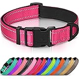 Joytale Reflective Dog Collar,Soft Neoprene Padded