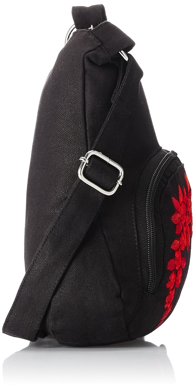 pick pocket women's sling bag (black) (slblkremb24)