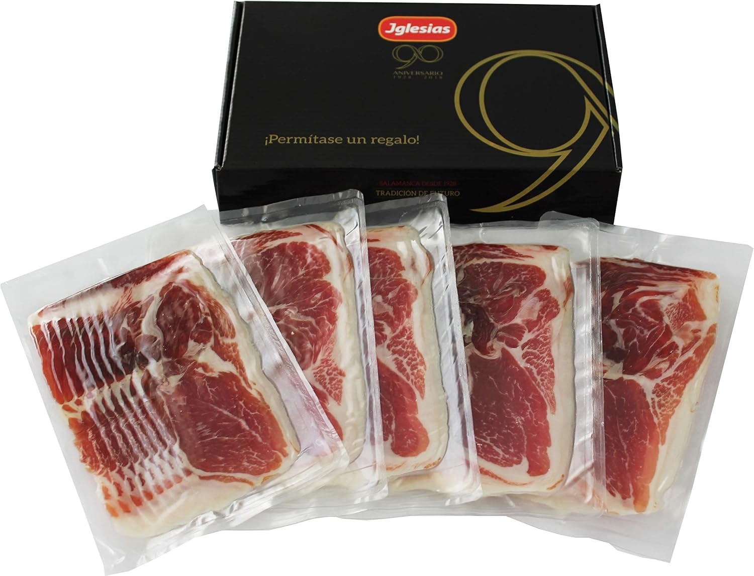 IGLESIAS - Paleta Ibérica Loncheada 500g (5 packs de 100g)