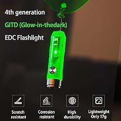 RovyVon Aurora A5 G4 Keychain Flashlight, Max 650