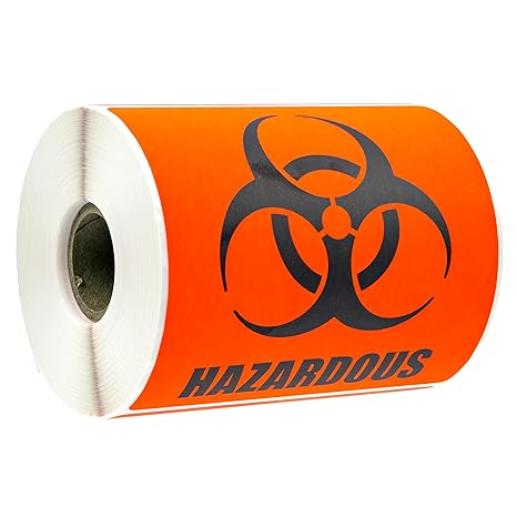 Biohazard Warning Label Color - Label Ideas