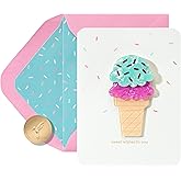 Papyrus Birthday Card (Double Scoop)