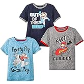 Curious George Boys T-Shirt Assorted Three Pack
