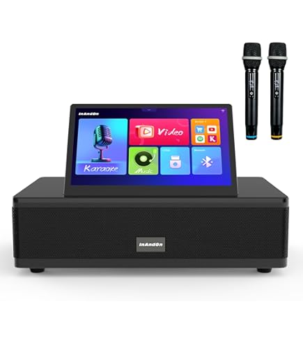 Amazon.com: 2022 Karaoke Play inandon- KV-V3 MAX 18.5-inch Touch