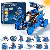 OMWay 12-in-1 Solar Robot Kit STEM Educational Toys 8-12 Kids