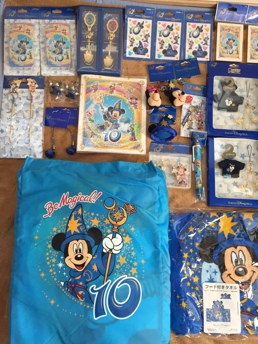 Amazon Co Jp Tds ディズニーシー 10周年 グッズ 詰め合わせ 新品 未開封 タグ付き ホビー 通販