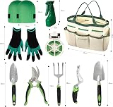 Crystals 11-Piece Garden Tool Set with Tote Bag and Gloves view 7