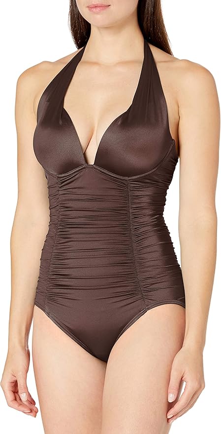 Contours By Coco Reef レディース 理想的なホルターワンピース ワンピース 通販 Amazon