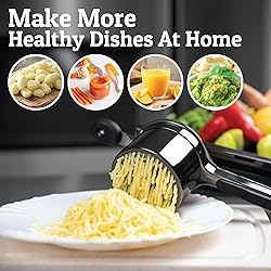 PriorityChef Large 15oz Potato Ricer, Heavy Duty