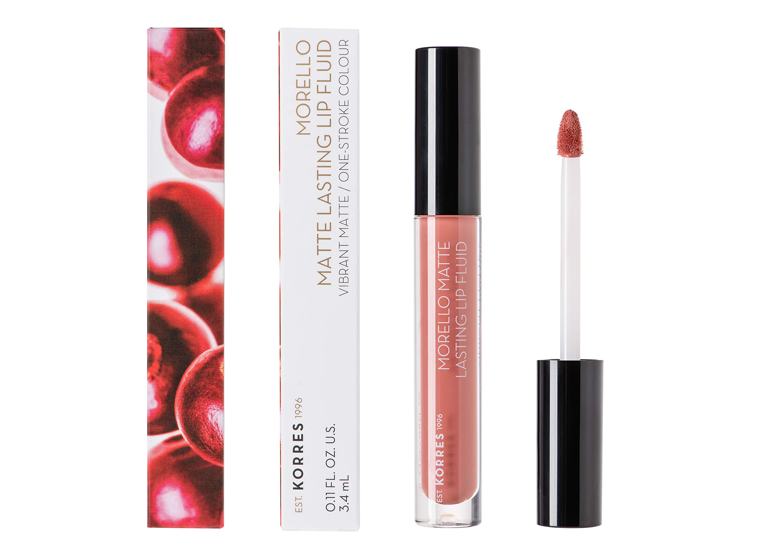 Morello Matte Lasting Lip Fluid No. 06 Romantic Nude