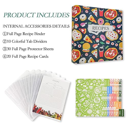 recipe card protective sleeves Amazon.com: Recipe Card Protectors, Recipe Card Covers Index Card Sleeves  Protect Recipes Kitchen Plastic Cookbook Sheet Protectors Cookbook Page  Sleeve