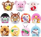 Snackles Series 2 Pink Shrimp Plush Toy 40 cm Large Brown Box view 4