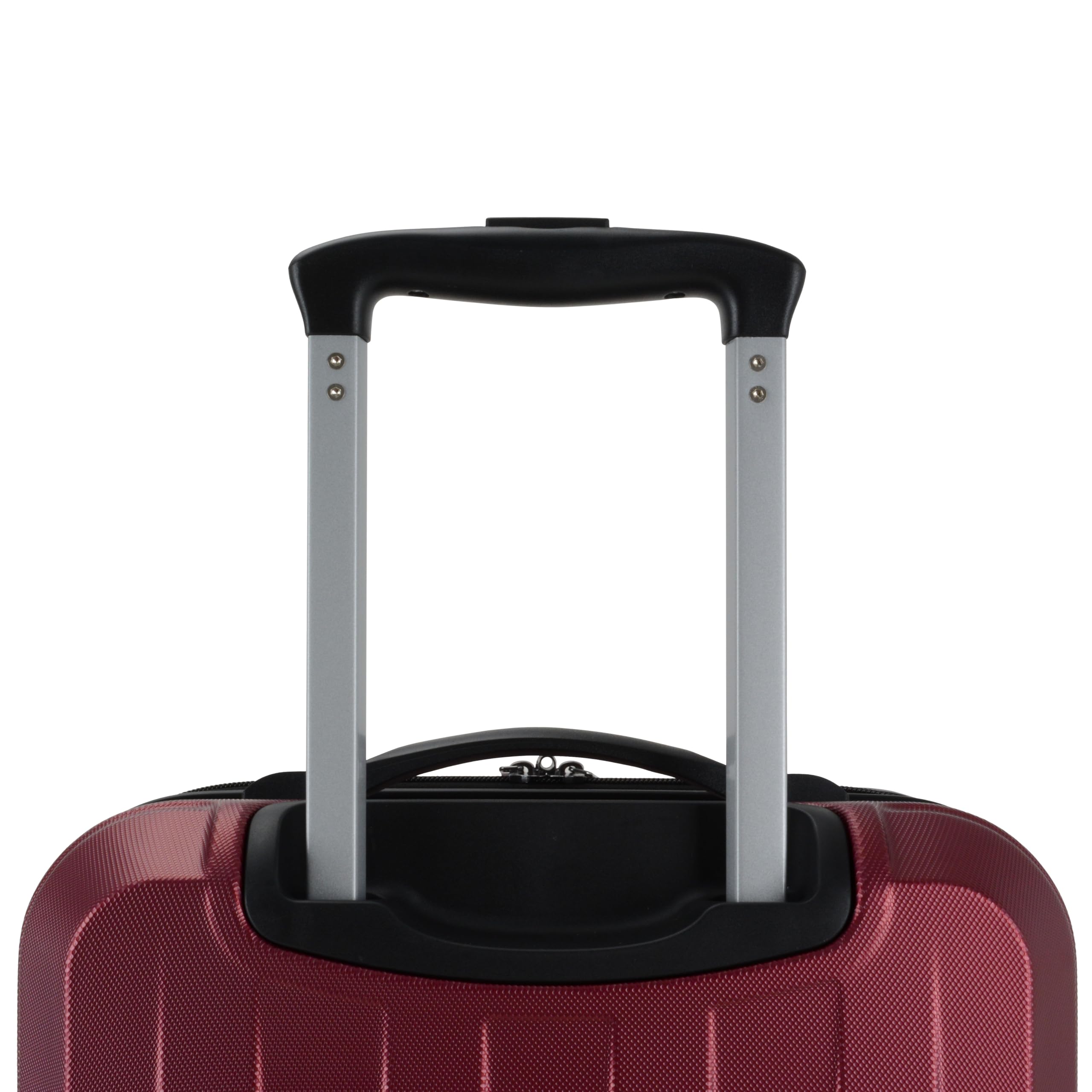 Elite Luggage Expandable Hardside Spinner Luggage, Burgundy, 21
