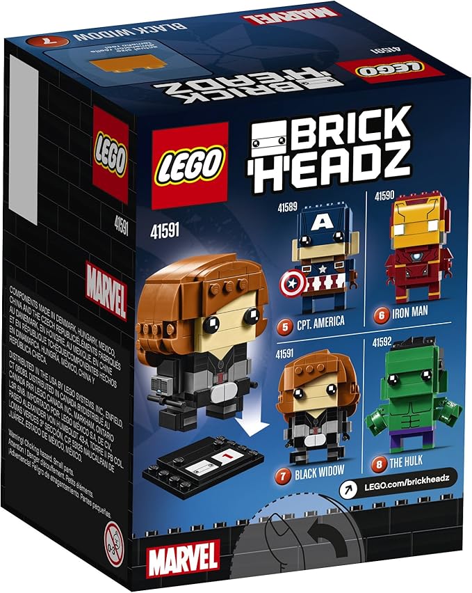 lego brickheadz black widow