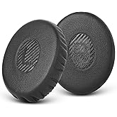 Ear Pads Replacement for Bose On-Ear 2 Headphones, GVOEARS Ear Cushion Pad for Bose OE2 / OE2i / SoundTrue/SoundLink OE Wireless Headphones, Durable & Longer Lasting (Black Pad)