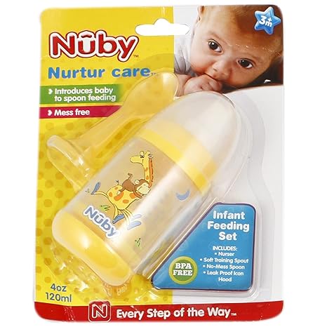 Nuby 4450 Nurture Care Infant Feeder (Multicolor)