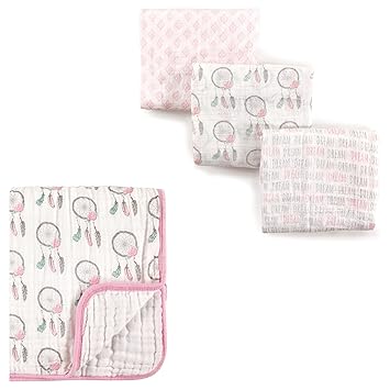 4 layer muslin baby blanket