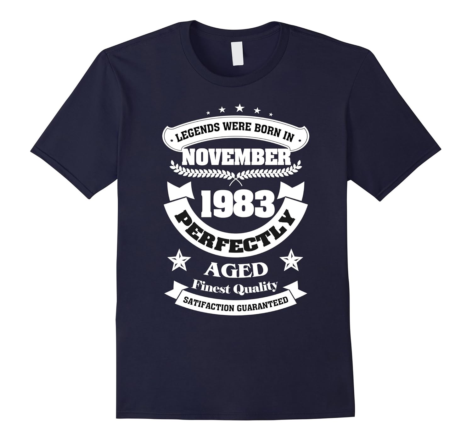 Legends Were Born In November 1983 Shirt 34th Birthday Gift-Rose