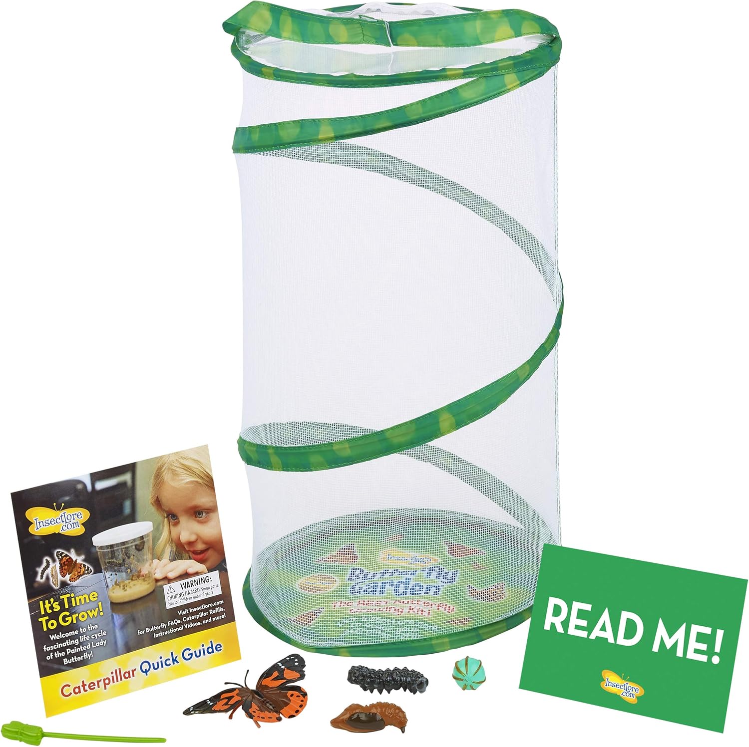 Amazon Com Insect Lore Giant Butterfly Garden With Voucher Toys Games