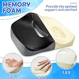 POOTACK Memory Foam Seat Cushion Office Chair Car Seat Non-Slip Pad view 2