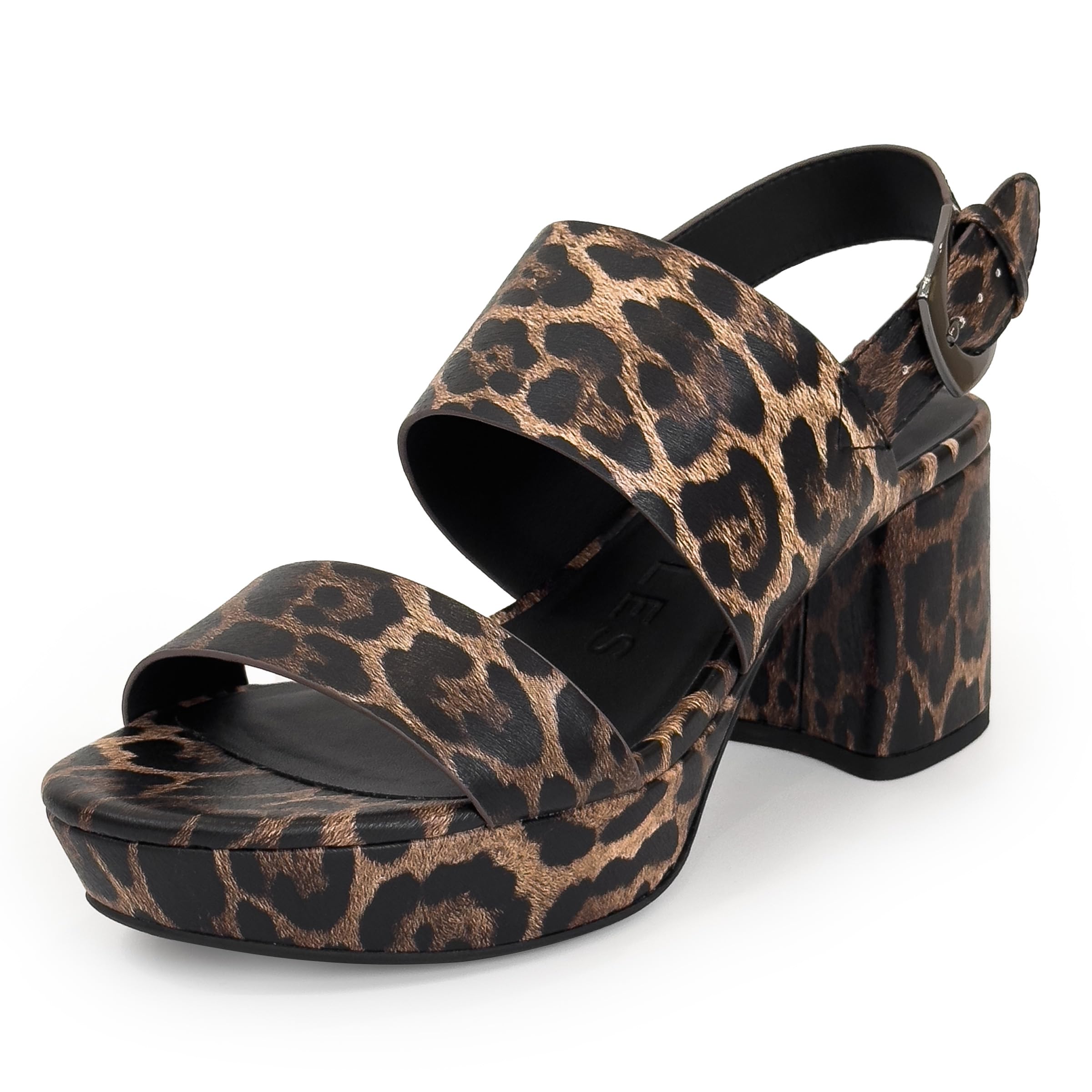 Aerosoles Women's Camilia Platform Sandal, Tobacco multi, 10W Image