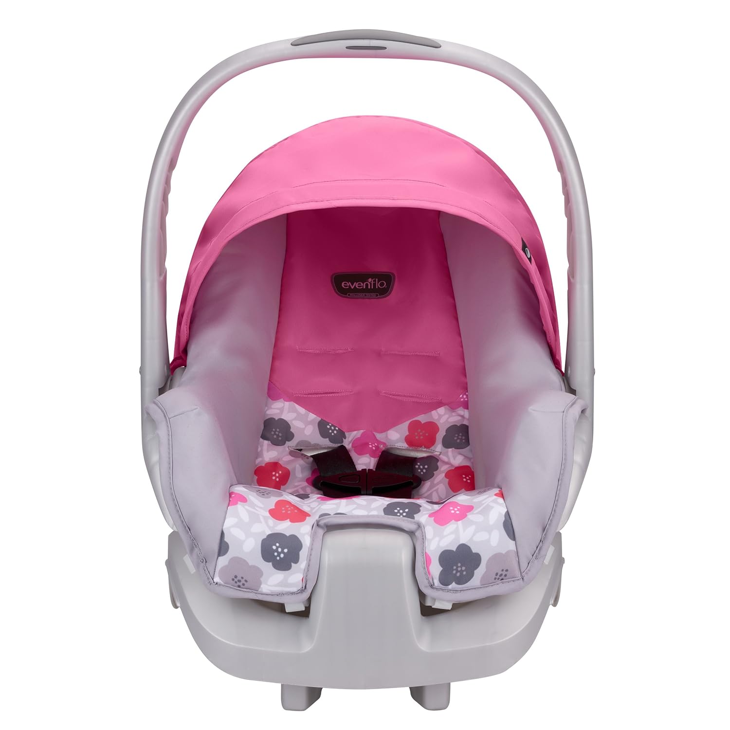 evenflo nurture infant car seat pink bloom