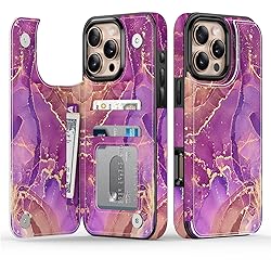 Goodon for iPhone 16 Pro Case Wallet - Flip Folio