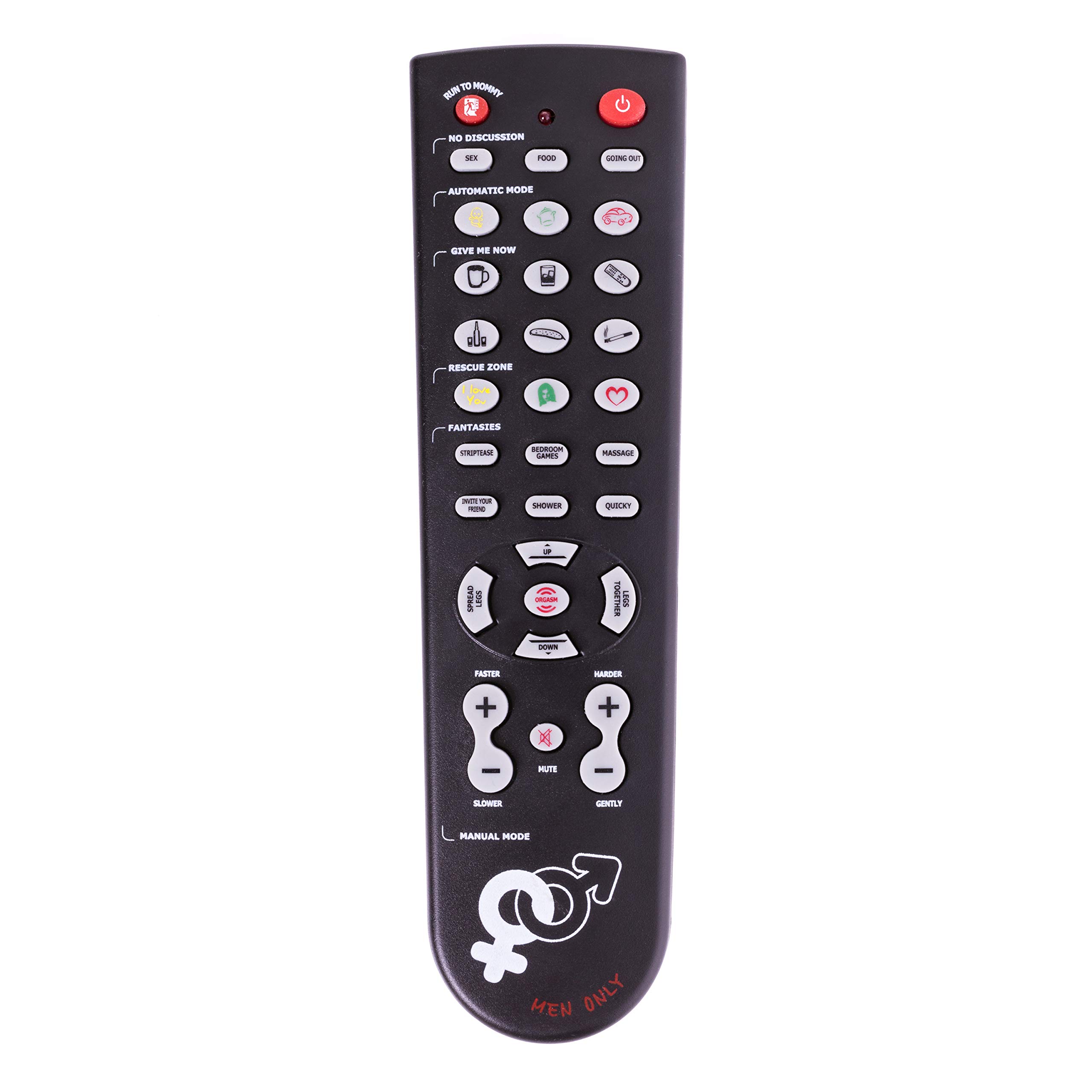 Froster Talking Remote Controller - Take Control of Your Woman, Silly Gift for Men, 33 recordings