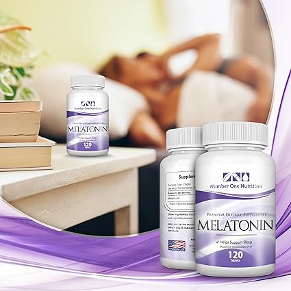 Amazon.com: Number One Nutrition Melatonin 3mg, Natural Sleep Aid, 120 Tablets: Health & Personal Care