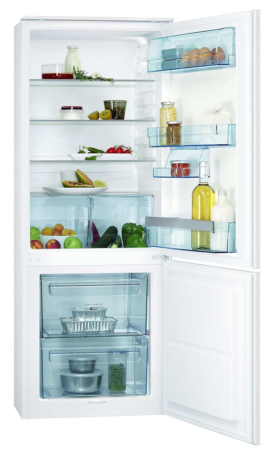 AEG SCS51400S1 Integrado Color blanco 170L 53L A+ - Frigorífico ...