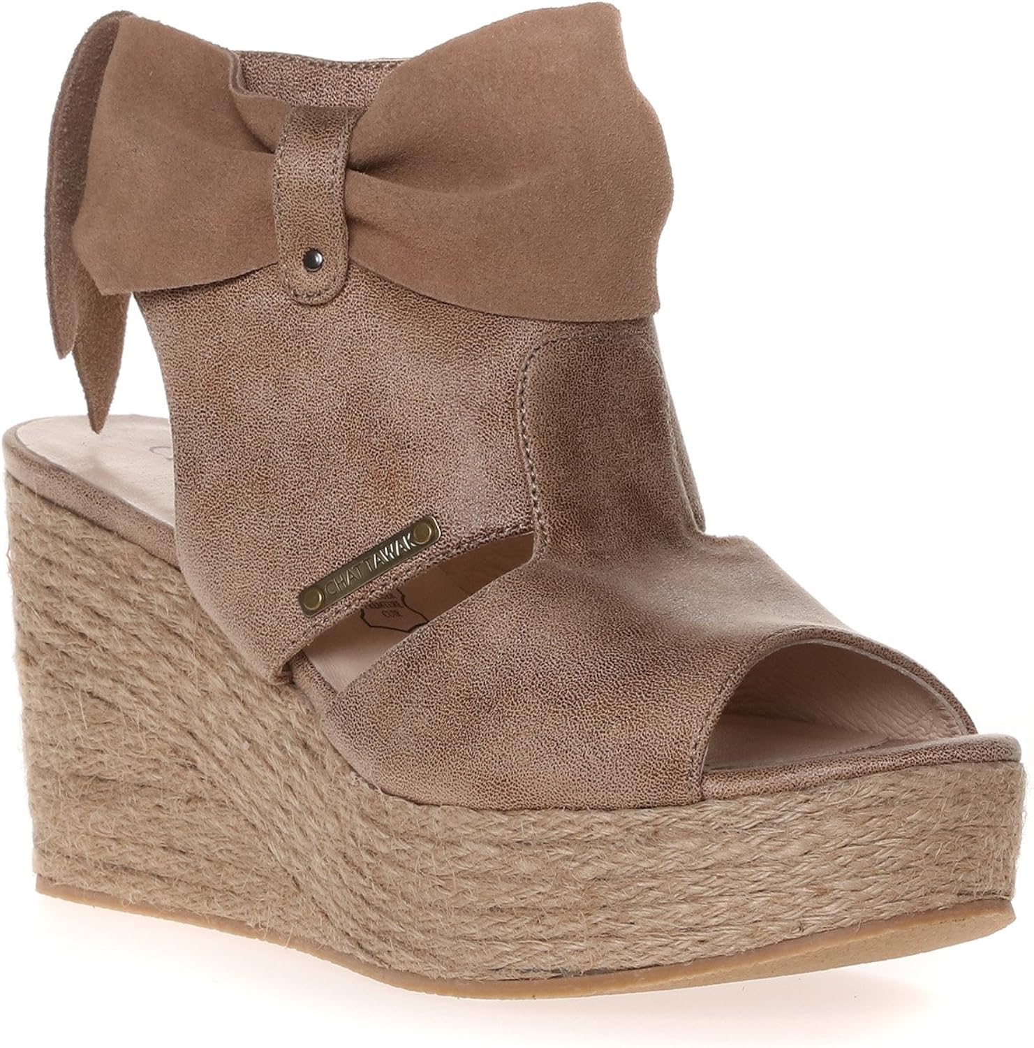 Chattawak Charlotte Sandales Bout Ouvert Femme Beige Taupe 41 Eu Amazon Fr Chaussures Et Sacs