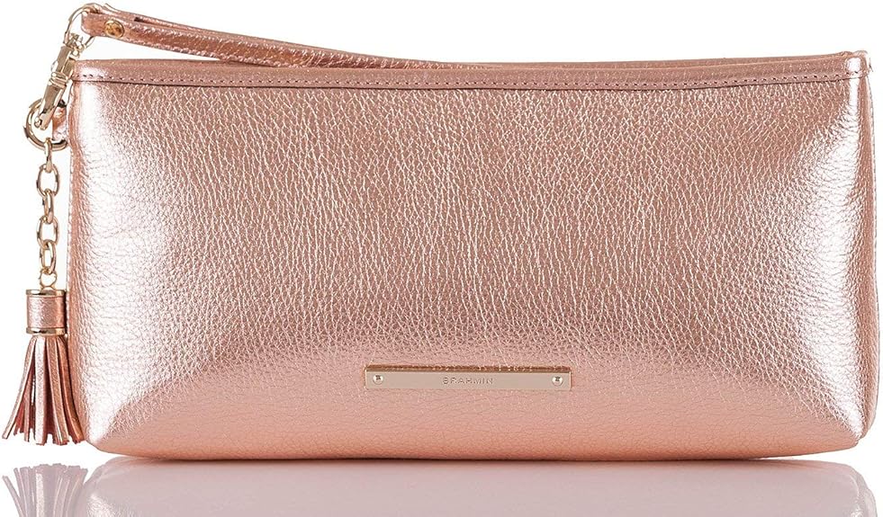 brahmin metallic handbag