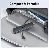 Acer USB C Hub 4-Port USB 3.0 Power Supply Ultra Slim Adapter view 8
