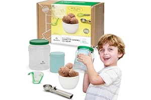 KiwiCo - Science of Cooking: Ice Cream, Learning Cooking Through Chemistry Project, Great Gifts for Ages 5+