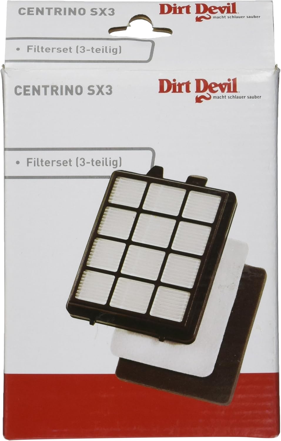 Amazon.de Dirt Devil Centrio SX3 3teiliges Filter Set für M27000