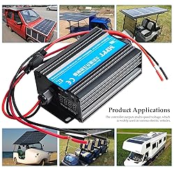YoTmake 4 LEDs MPPT Boost Solar Charge Controller