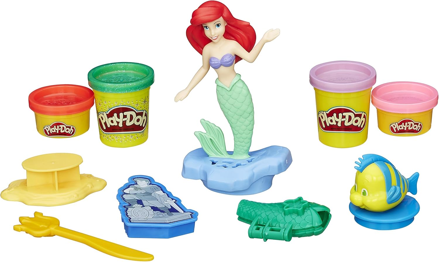 ariel play doh set