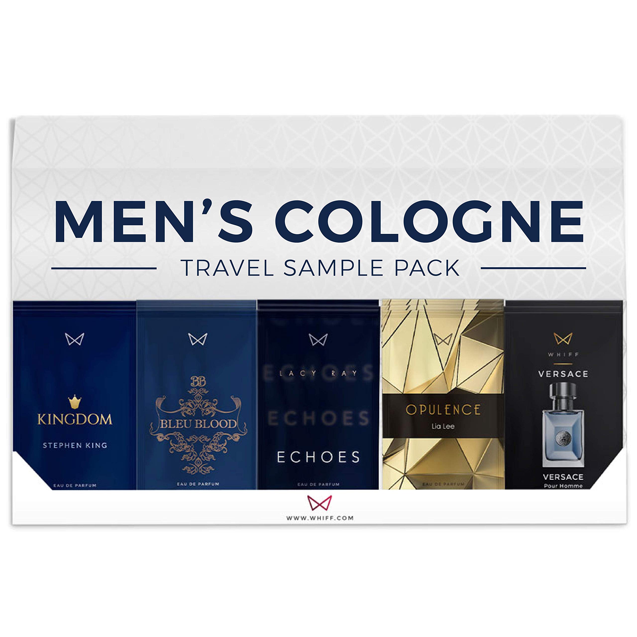 Mens Cologne Sample Travel Pack of 15 to go Scents, TSA