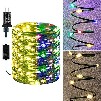 Buy Led Fairy String Lights Plug In 38 Feet 96 Led Waterproof Green Strong Untangled Pvc Wire Hanging Lights With 8 Lighting Modes For Bedroom Outdoor Holiday Wedding Party Decor Online In Vietnam B08lsdzd34