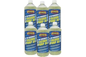 TSI Supercool 33713-6CP 46 Viscosity Synthetic Vacuum Pump Oil, 32 oz, 6 Pack