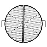 VEVOR X-Marks Fire Pit Grill Grate, Foldable Round