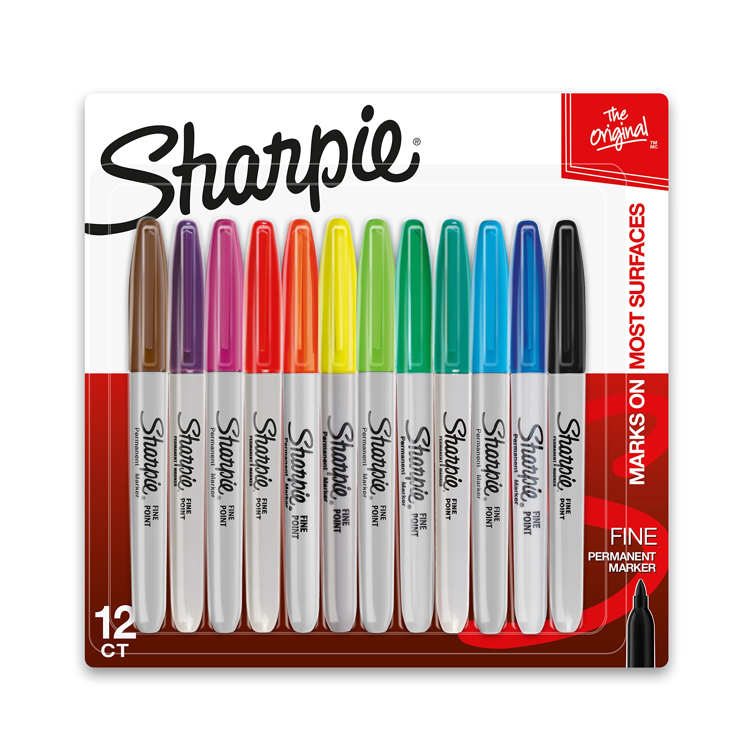 Sharpie Fine Point Permanent Marker, Assorted