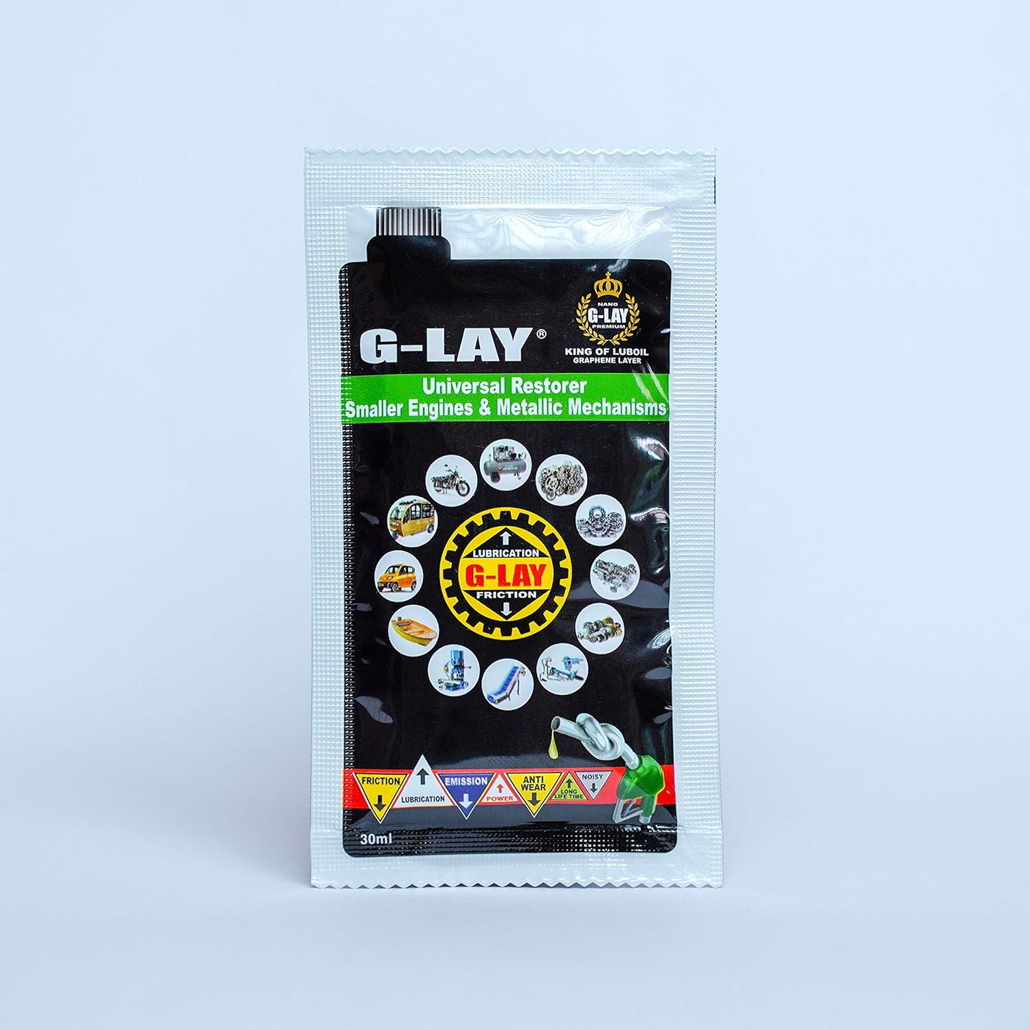 Glay Unico Graphene Engine Oil additive for Below 600cc All Engine